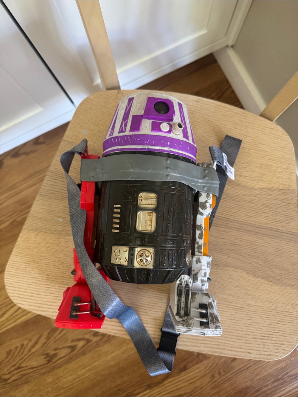 Star Wars Droid Backpack Accessory in Purple, Black, Red, White